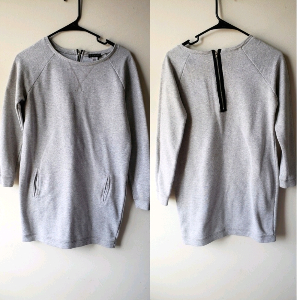 Gray Sweater Dress